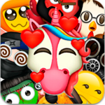 emoji maker android application logo